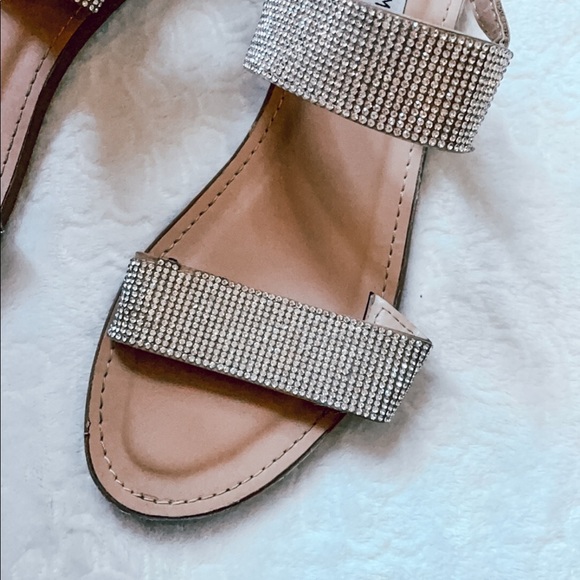Steve Madden Marisa Rhinestone Strappy Sandals - Picture 7 of 10